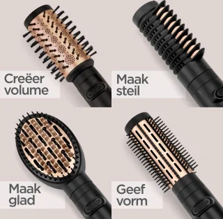 BaByliss Big Hair Luxe AS970E Föhnborstel 4-in-1 Multistyler
