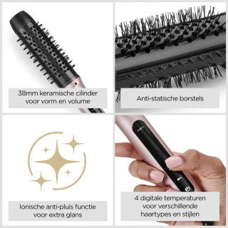 BaByliss Volume Boost HSB200E Volumeborstel
