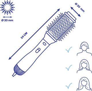 Wat vinden we goed aan de BaBylissPRO BABCB1E Föhnborstel