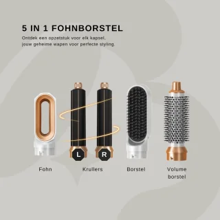 Beautybrand Airstyler Pro 5-in-1 Fohnborstel
