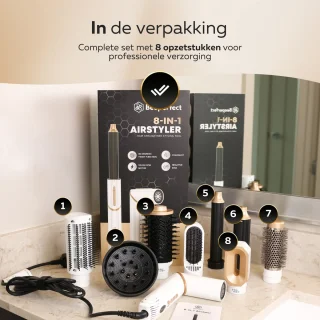Beeperfect 8-in-1 Airstyler Multistyler