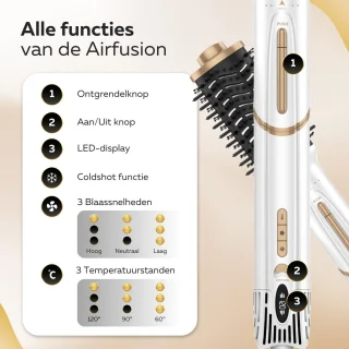 Beeperfect 8-in-1 Airstyler Multistyler