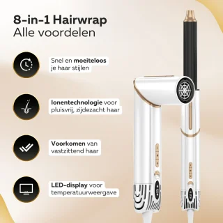 Beeperfect 8-in-1 Airstyler Multistyler