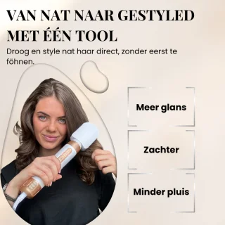 Bellezabo Airstyler Pro 7-in-1 Wit