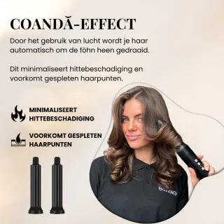 Bellezabo Airstyler Pro 7-in-1 Zwart
