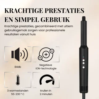 Bellezabo Airstyler Pro 7-in-1 Zwart