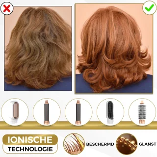 Besjaar Airstyler 5-in-1 Multistyler 2025 Wit/Goud
