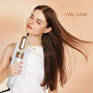 Besjaar Airstyler 5-in-1 Multistyler 2025 Wit/Goud