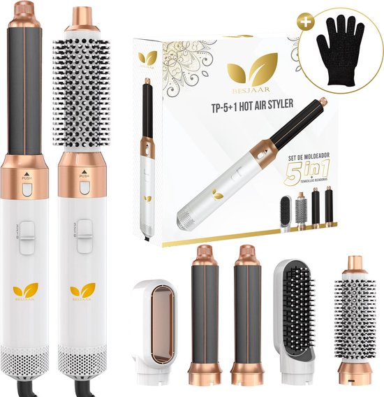 Besjaar Airstyler 5-in-1 Multistyler 2025 Wit/Goud review