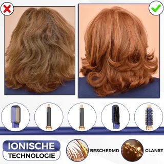 Besjaar multistyler 5-in-1 haardroger en krultang 2025