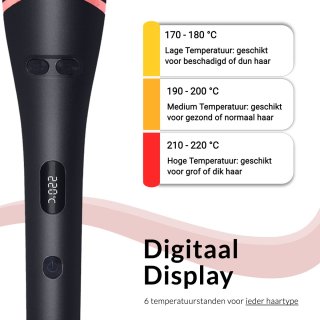 Wat vinden we goed aan de Beyeza 5-in-1 Automatische Krultang