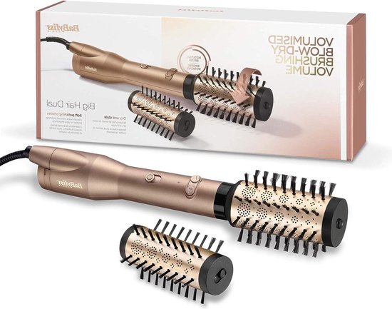 Big Hair Dual 2-in-1 Roterende Föhnborstel