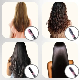 Blossombel Brush Kit 5-in-1 Hair Dryer Rose/Gray