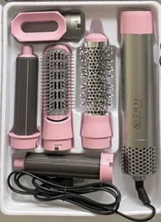 Blossombel Brush Kit 5-in-1 Hair Dryer Rose/Gray
