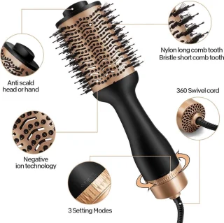 Blossombel Föhnborstel 1200W Ionisch 4-in-1