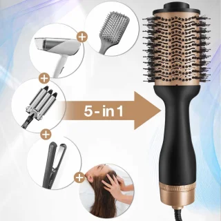 Blossombel Föhnborstel 1200W Ionisch 4-in-1