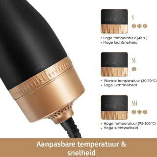 Blossombel Föhnborstel 1200W Ionisch 4-in-1