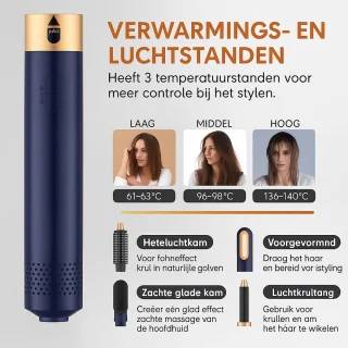Blue Edition Multistyler 5-in-1 Föhnborstel