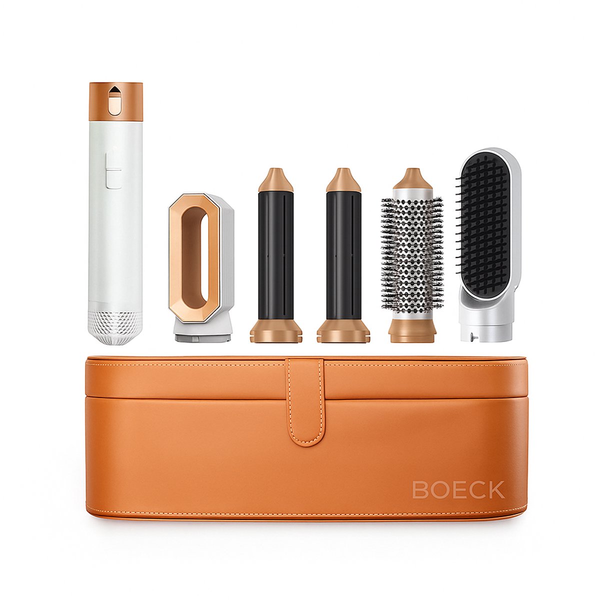 De BOECK 5-in-1 Multistyler Föhnset 1000W in één oogopslag