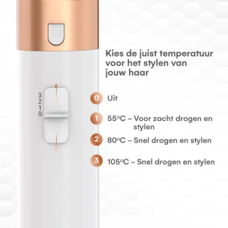 Bolt Electronics Airstyler 5-in-1 Krultang Wit