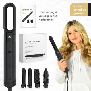 Bolt Electronics Airstyler 5-in-1 Krultang Zwart