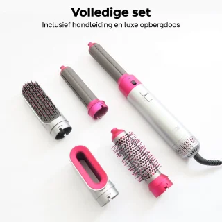 BrinQ Goods 5 in 1 Multistyler Pro Roze