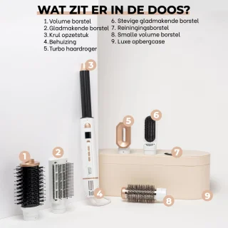 BrinQ Goods 7-in-1 Airstyler Pro Multistyler