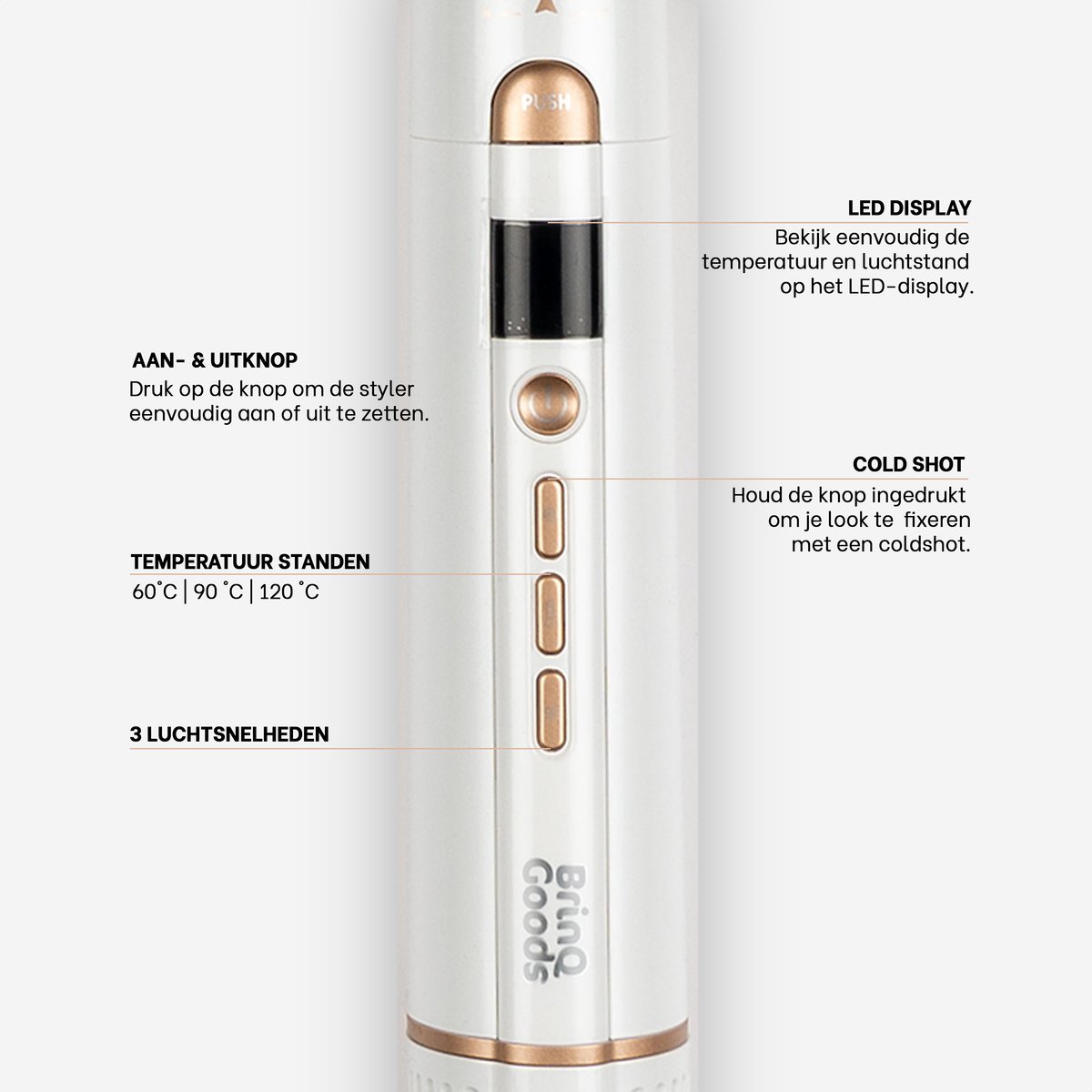 BrinQ Goods 7-in-1 Airstyler Pro Multistyler