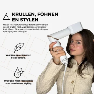 BrinQ Goods FlexPro 7-in-1 Airstyler Met Opbergcase