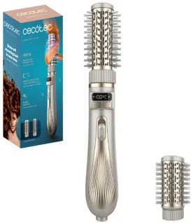 Cecotec CeramicCare 2in1 Gyro cepillo de aire met 2 cabezales