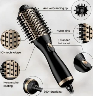 CI 3-in-1 Magic Brush Föhnborstel 1200W