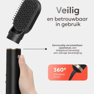 Wat vinden we goed aan de CIRIEL 5-in-1 Haarstyler