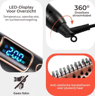 CIRIEL Thermal Brush 38mm Keramische Warmteborstel