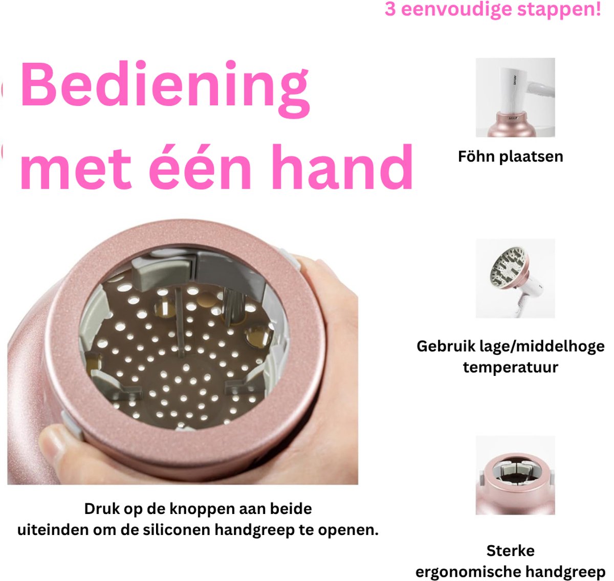 Wat vinden we goed aan de CLVP Diffuser Krulborstel Universeel Goud