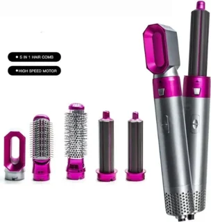 Collox 5-in-1 Haarstyler Rose Red