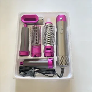 Collox 5-in-1 Haarstyler Rose Red