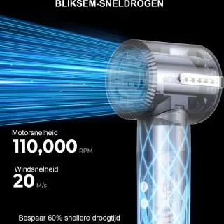 Complete Airstyler Haarstylingtool - Föhn, Krultang, Borstel & Diffuser