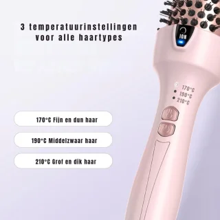 Core® Warmteborstel Stijlborstel Roze