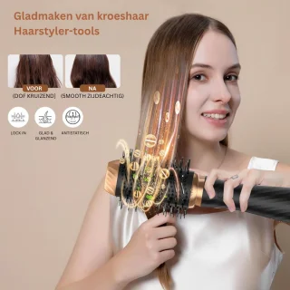 CRLYN Haardroger met Borstel Multistyler