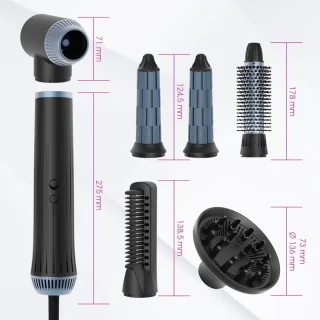 CRLYN® Haardroger met Borstel Multistyler