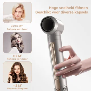 Curly Twist Air Style 6-in-1 föhnborstel