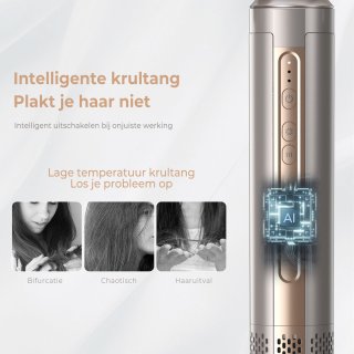 Wat vinden we goed aan de Curly Twist Air Style 6-in-1 föhnborstel