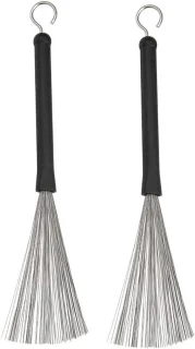 Drumborstels 32 cm zwart