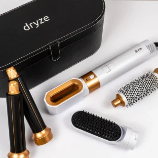Dryze Airstyler 5-in-1 Multistyler White/Gold Edition