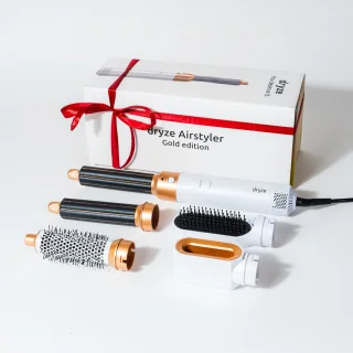 Dryze Airstyler 5-in-1 Multistyler White/Gold Edition