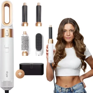Dryze Airstyler 5-in-1 Multistyler White/Gold Edition