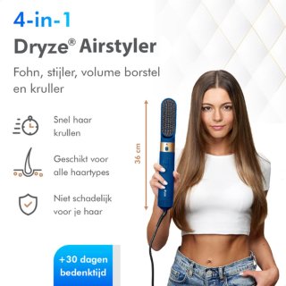 Dryze Airstyler Vinca Blue Edition 5-in-1 Multistyler