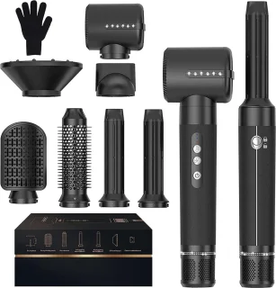 Elektrische Föhnborstel Haarstyler Glans & Styling