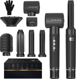Elektrische Föhnborstel Haarstyler Glans & Styling