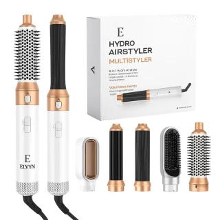ELVYN® Multistyler Föhnborstel Wit